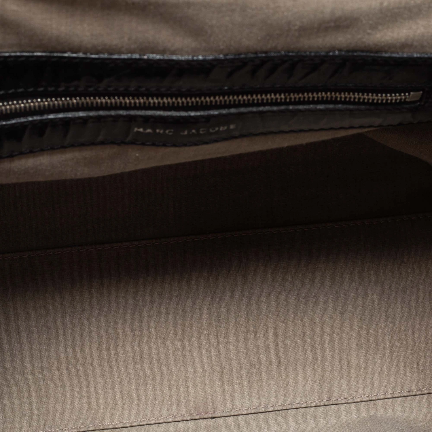 Marc Jacobs Black Quilted Patent Leather Stam Satchel For Women 8 Marc Jacobs Black Quilted Patent Leather Stam Satchel For Women - Image 8