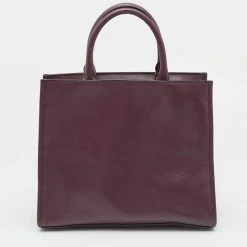 Marc Jacobs Burgundy Leather Madison North South Tote For Women -Marc Jacobs shop luxury women marc jacobs used handbags p668807 005