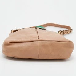 Marc Jacobs Beige Leather Stone Embellished Shoulder Bag For Women -Marc Jacobs shop luxury women marc jacobs used handbags p668853 001