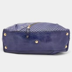 Marc Jacobs Purple Leather Eyelet Tote For Women 16 Marc Jacobs Purple Leather Eyelet Tote For Women -Marc Jacobs shop luxury women marc jacobs used handbags p669655 002