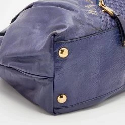 Marc Jacobs Purple Leather Eyelet Tote For Women 20 Marc Jacobs Purple Leather Eyelet Tote For Women -Marc Jacobs shop luxury women marc jacobs used handbags p669655 007