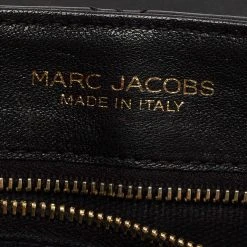 Marc Jacobs Black Quilted Leather Day To Night Single Shoulder Bag For Women -Marc Jacobs shop luxury women marc jacobs used handbags p673812 005