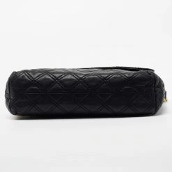 Marc Jacobs Black Quilted Leather Day To Night Single Shoulder Bag For Women -Marc Jacobs shop luxury women marc jacobs used handbags p673812 013