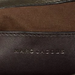 Marc Jacobs Dark Grey Leather Daydream Eugenie Honeydew Clutch For Women -Marc Jacobs shop luxury women marc jacobs used handbags p676581 003