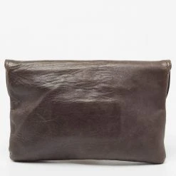 Marc Jacobs Dark Grey Leather Daydream Eugenie Honeydew Clutch For Women -Marc Jacobs shop luxury women marc jacobs used handbags p676581 009