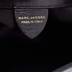 Marc Jacobs Black Suede, Python Effect And Leather Flap Top Handle Bag For Women 18 Marc Jacobs Black Suede, Python Effect And Leather Flap Top Handle Bag For Women -Marc Jacobs shop luxury women marc jacobs used handbags p676756 001