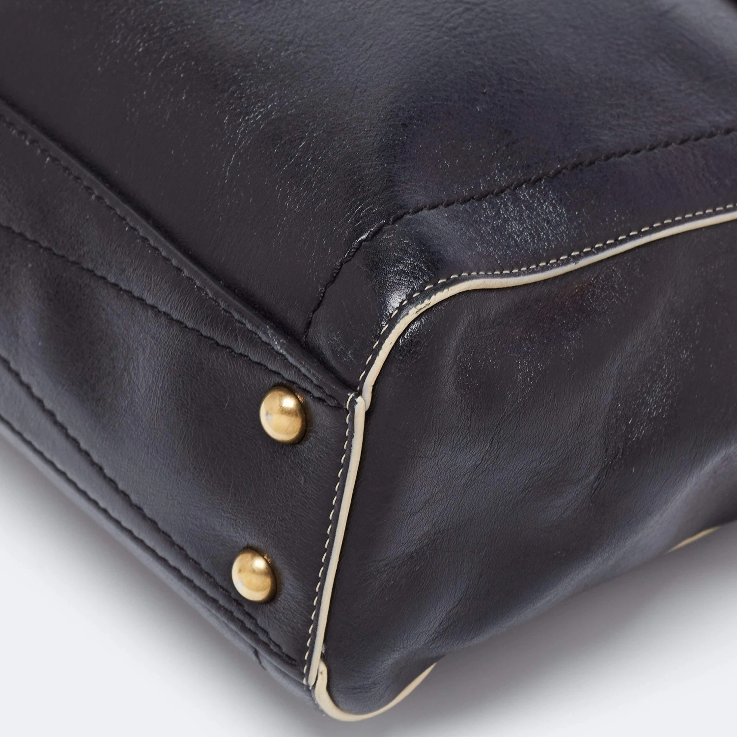 Marc Jacobs Black Suede, Python Effect And Leather Flap Top Handle Bag For Women 11 Marc Jacobs Black Suede, Python Effect And Leather Flap Top Handle Bag For Women - Image 11