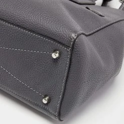 Marc Jacobs Grey Leather Gotham East West Tote For Women -Marc Jacobs shop luxury women marc jacobs used handbags p676761 006