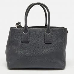 Marc Jacobs Grey Leather Gotham East West Tote For Women -Marc Jacobs shop luxury women marc jacobs used handbags p676761 009