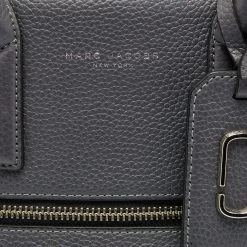 Marc Jacobs Grey Leather Gotham East West Tote For Women -Marc Jacobs shop luxury women marc jacobs used handbags p676761 012