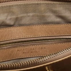 Marc Jacobs Beige Leather Patchwork Ines Satchel For Women 31 Marc Jacobs Beige Leather Patchwork Ines Satchel For Women -Marc Jacobs shop luxury women marc jacobs used handbags p684569 007