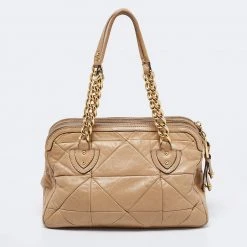 Marc Jacobs Beige Leather Patchwork Ines Satchel For Women 23 Marc Jacobs Beige Leather Patchwork Ines Satchel For Women -Marc Jacobs shop luxury women marc jacobs used handbags p684569 022
