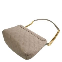 Marc Jacobs Grey Leather Baroque Large Single Shoulder Bag For Women 16 Marc Jacobs Grey Leather Baroque Large Single Shoulder Bag For Women -Marc Jacobs shop luxury women marc jacobs used handbags p69548 003