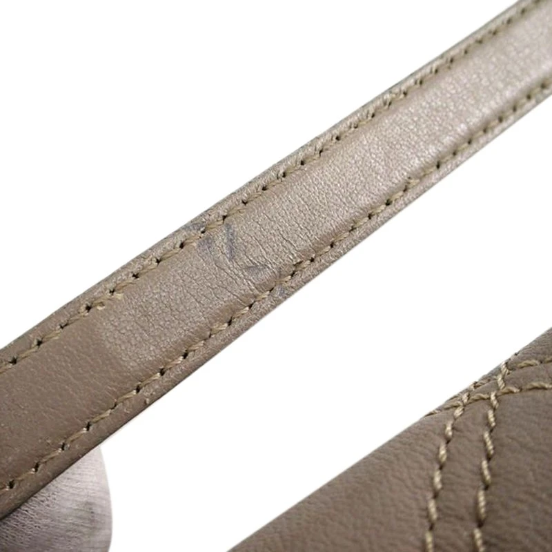 Marc Jacobs Grey Leather Baroque Large Single Shoulder Bag For Women 9 Marc Jacobs Grey Leather Baroque Large Single Shoulder Bag For Women - Image 9