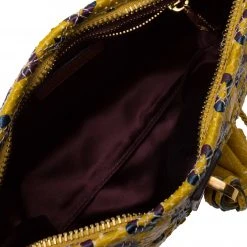 Marc Jacobs Yellow Python Memphis Clutch For Women -Marc Jacobs shop luxury women marc jacobs used handbags p70802 006 scaled