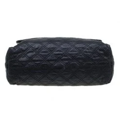 Marc Jacobs Black Quilted Leather The XL Shoulder Bag For Women -Marc Jacobs shop luxury women marc jacobs used handbags p82580 005