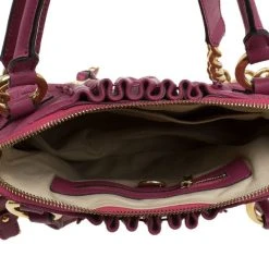 Marc Jacobs Burgundy Quilted Leather Cecilia Satchel For Women 15 Marc Jacobs Burgundy Quilted Leather Cecilia Satchel For Women -Marc Jacobs shop luxury women marc jacobs used handbags p82709 006