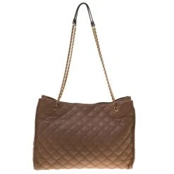 Marc Jacobs Beige Quilted Leather Juliette Chain Handle Tote For Women 14 Marc Jacobs Beige Quilted Leather Juliette Chain Handle Tote For Women -Marc Jacobs shop luxury women marc jacobs used handbags p95230 0004