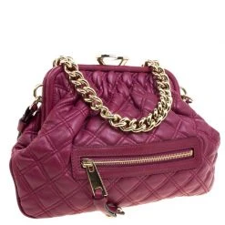 Marc Jacobs Burgundy Leather Mini Stam Shoulder Bag For Women 13 Marc Jacobs Burgundy Leather Mini Stam Shoulder Bag For Women -Marc Jacobs shop luxury women marc jacobs used handbags p98092 003