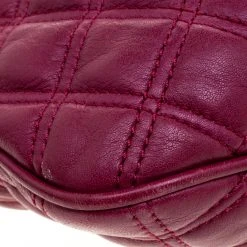 Marc Jacobs Burgundy Leather Mini Stam Shoulder Bag For Women 20 Marc Jacobs Burgundy Leather Mini Stam Shoulder Bag For Women -Marc Jacobs shop luxury women marc jacobs used handbags p98092 010