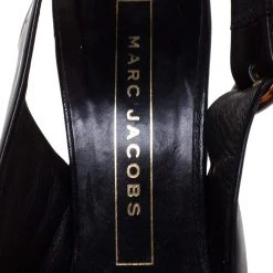 Marc Jacobs Black Leather Crisscross Slingback Platform Sandals Size 36.5 For Women 14 Marc Jacobs Black Leather Crisscross Slingback Platform Sandals Size 36.5 For Women -Marc Jacobs shop luxury women marc jacobs used shoes p281045 005