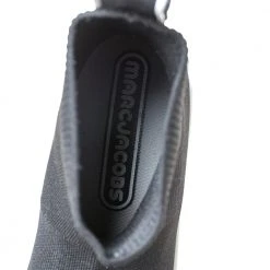 Marc Jacobs Black Knit Fabric Dart High Top Slip On Sneakers Size 40 For Women 14 Marc Jacobs Black Knit Fabric Dart High Top Slip On Sneakers Size 40 For Women -Marc Jacobs shop luxury women marc jacobs used shoes p299764 007