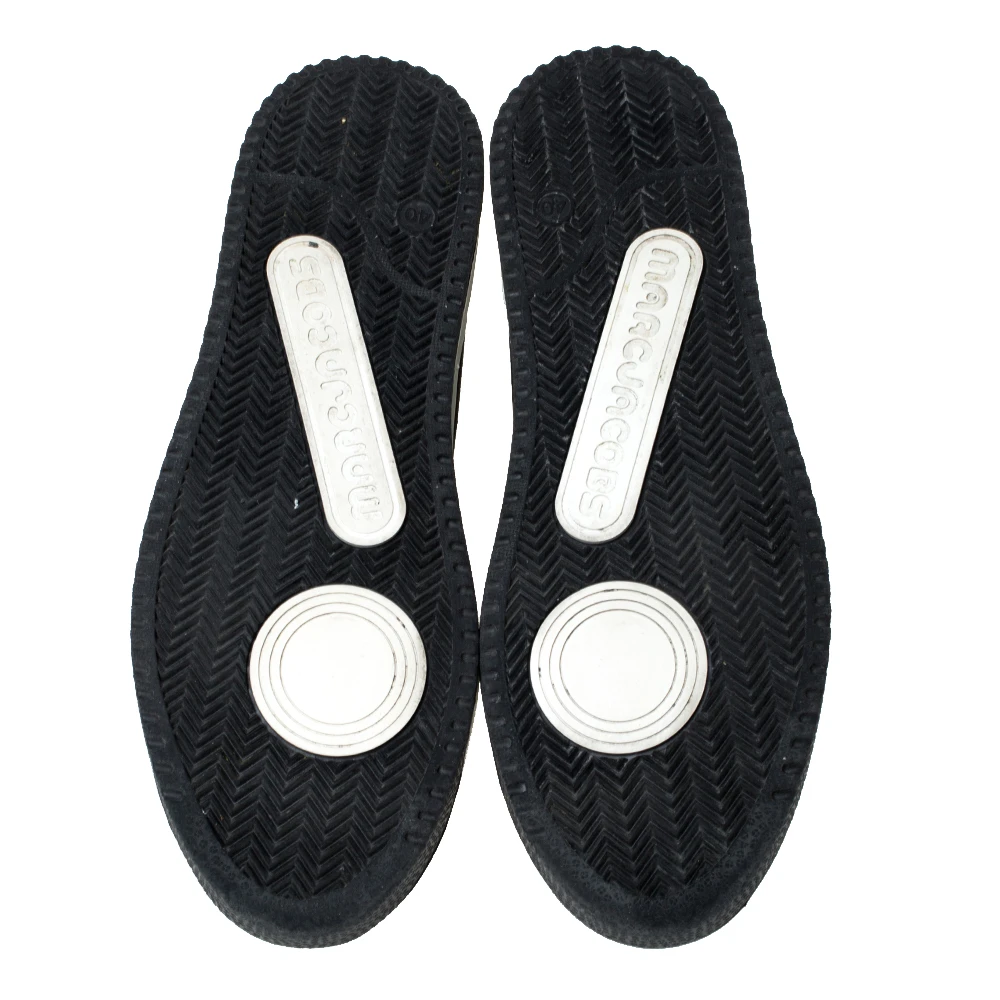 Marc Jacobs Black Knit Fabric Dart High Top Slip On Sneakers Size 40 For Women 6 Marc Jacobs Black Knit Fabric Dart High Top Slip On Sneakers Size 40 For Women - Image 6