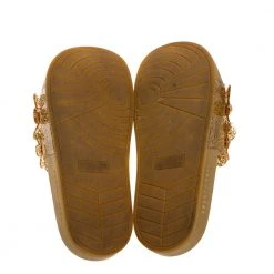 Marc Jacobs Gold Glitter Jelly Daisy Aqua Flower Flat Slides Size 39 For Women 13 Marc Jacobs Gold Glitter Jelly Daisy Aqua Flower Flat Slides Size 39 For Women -Marc Jacobs shop luxury women marc jacobs used shoes p315552 001