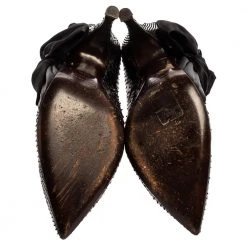 Marc Jacobs Black Python Leather Side Bow Pointed Toe Pumps Size 39.5 For Women 13 Marc Jacobs Black Python Leather Side Bow Pointed Toe Pumps Size 39.5 For Women -Marc Jacobs shop luxury women marc jacobs used shoes p349498 005