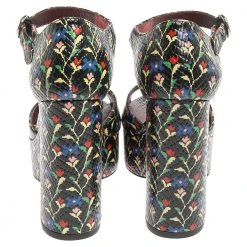 Marc Jacobs Multicolor Snake Embossed Leather Sky Floral Platform Sandals Size 38 For Women 12 Marc Jacobs Multicolor Snake Embossed Leather Sky Floral Platform Sandals Size 38 For Women -Marc Jacobs shop luxury women marc jacobs used shoes p355645 003
