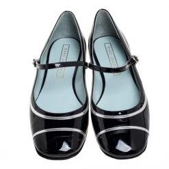 Marc Jacobs Black Patent Leather Mary Jane Ballet Flats Size 40 For Women 10 Marc Jacobs Black Patent Leather Mary Jane Ballet Flats Size 40 For Women -Marc Jacobs shop luxury women marc jacobs used shoes p355668 002