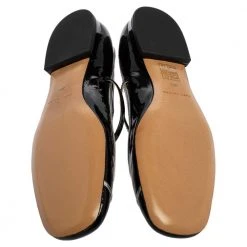 Marc Jacobs Black/ Silver Patent Leather Poppy Mary Jane Ballerina Flat Size 39.5 For Women 13 Marc Jacobs Black/ Silver Patent Leather Poppy Mary Jane Ballerina Flat Size 39.5 For Women -Marc Jacobs shop luxury women marc jacobs used shoes p359883 007