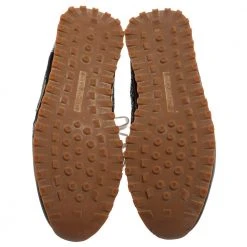 Marc Jacobs Black/White Velvet And Leather Lightening Bolt Sneakers Size 39 For Women -Marc Jacobs shop luxury women marc jacobs used shoes p384746 001