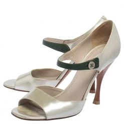Marc Jacobs Pearl White Patent Leather Peep Toe Sandals Size 40 For Women 11 Marc Jacobs Pearl White Patent Leather Peep Toe Sandals Size 40 For Women -Marc Jacobs shop luxury women marc jacobs used shoes p415451 001