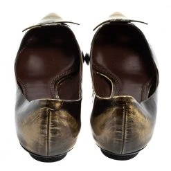 Marc Jacobs Two Tone Leather Bow Ballet Flats Size 38.5 For Women 12 Marc Jacobs Two Tone Leather Bow Ballet Flats Size 38.5 For Women -Marc Jacobs shop luxury women marc jacobs used shoes p421933 006