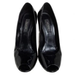 Marc Jacobs Black Patent Leather Peep Toe Reverse Heel Pumps Size 36 For Women 10 Marc Jacobs Black Patent Leather Peep Toe Reverse Heel Pumps Size 36 For Women -Marc Jacobs shop luxury women marc jacobs used shoes p458766 1624766389 009