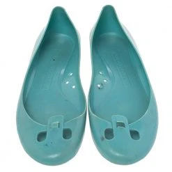 Marc Jacobs Blue Rubber Ballet Flats Size 38 For Women 10 Marc Jacobs Blue Rubber Ballet Flats Size 38 For Women -Marc Jacobs shop luxury women marc jacobs used shoes p487486 003