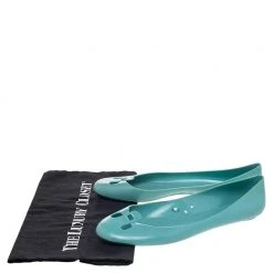 Marc Jacobs Blue Rubber Ballet Flats Size 38 For Women 15 Marc Jacobs Blue Rubber Ballet Flats Size 38 For Women -Marc Jacobs shop luxury women marc jacobs used shoes p487486 008