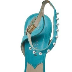 Marc Jacobs Blue Leather Embellished Ankle Strap Sandals Size 38 For Women 14 Marc Jacobs Blue Leather Embellished Ankle Strap Sandals Size 38 For Women -Marc Jacobs shop luxury women marc jacobs used shoes p596564 1645687317 008