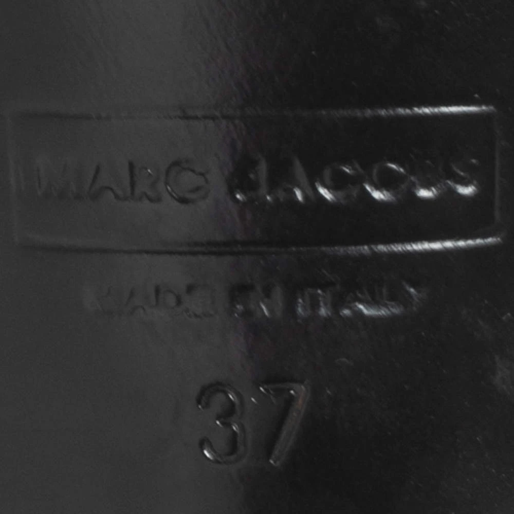 Marc Jacobs Red Leather Studded Ankle Strap Sandals Size 37 For Women 8 Marc Jacobs Red Leather Studded Ankle Strap Sandals Size 37 For Women - Image 8