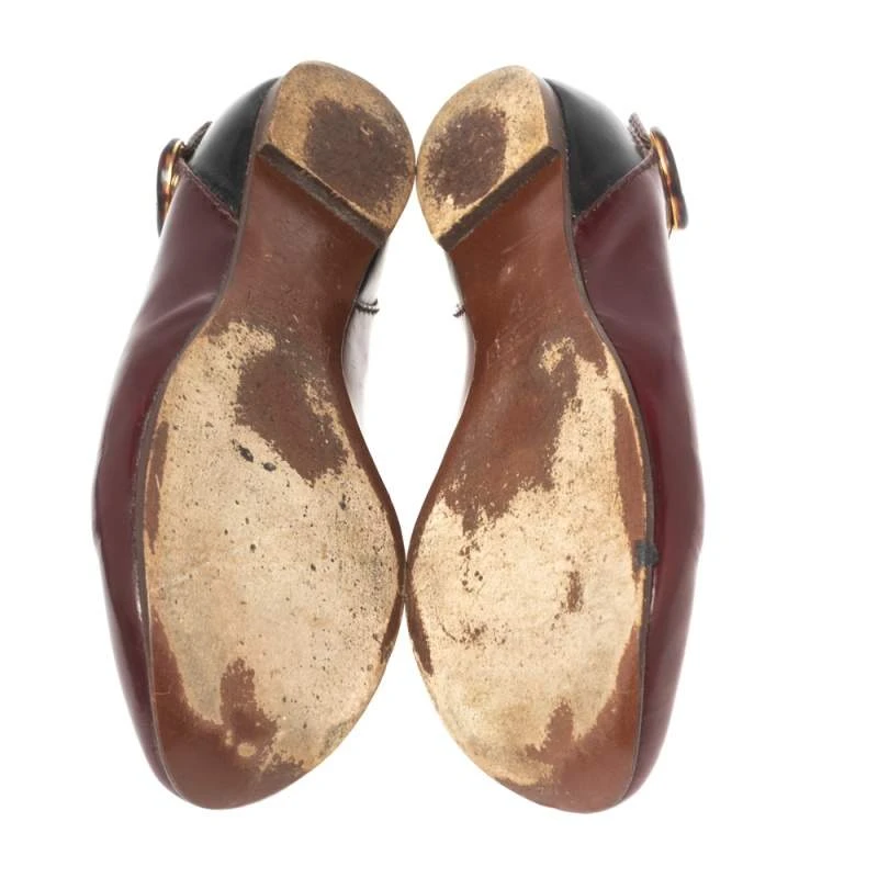 Marc Jacobs Burgundy Patent Ballet Flats Size 37 For Women 6 Marc Jacobs Burgundy Patent Ballet Flats Size 37 For Women - Image 6