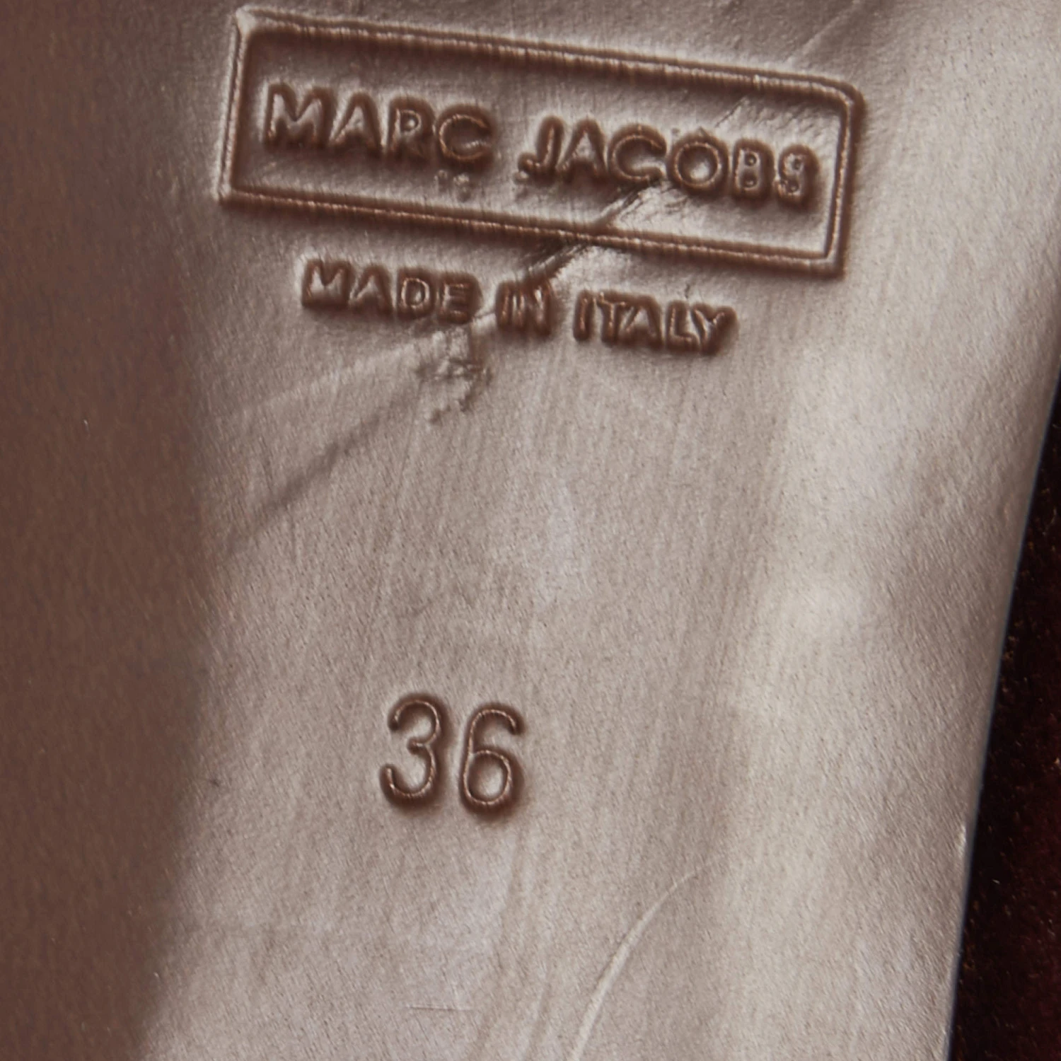 Marc Jacobs Burgundy Velvet Embroidered Smoking Slippers Size 36 For Women 8 Marc Jacobs Burgundy Velvet Embroidered Smoking Slippers Size 36 For Women - Image 8