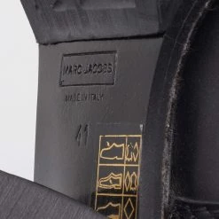 Marc Jacobs Black Leather Fur Lined Ankle Length Boots Size 41 For Women -Marc Jacobs shop luxury women marc jacobs used shoes p668859 009