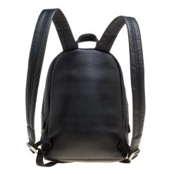 Marc Jacobs Black Leather Grommet Biker Backpack For Women -Marc Jacobs shop luxury women marc jacobs used travel p153555 0004
