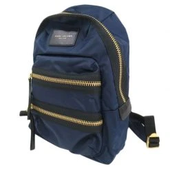 Marc Jacobs Midnight Blue Nylon Biker Backpack For Women