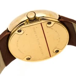 Marc By Marc Jacobs White Yellow Gold Plated MBM8520 Women's Wristwatch 33 Mm For Women 13 Marc By Marc Jacobs White Yellow Gold Plated MBM8520 Women's Wristwatch 33 Mm For Women -Marc Jacobs shop luxury women marc jacobs used watches p245652 006